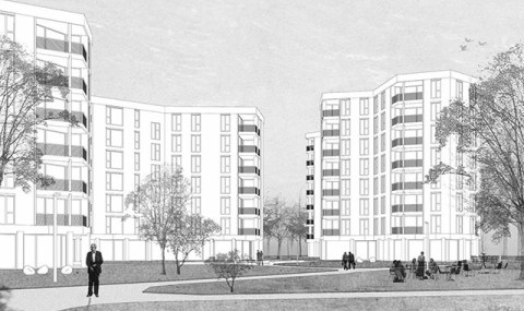 Lärmschutznachweis Architekturwettbewerb Zürich dBAkustik.ch